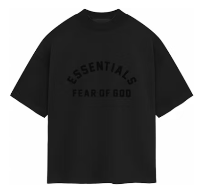 Fear of God Essentials Heavy Jersey Crewneck Tee Jet Black