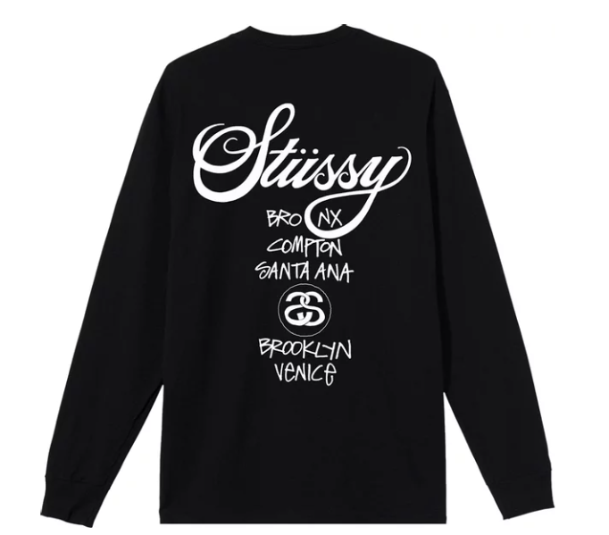 Stussy x Dover Street Market World Tour Long-Sleeve Tee Stussy x Dover Street Market World Tour Long-Sleeve Tee