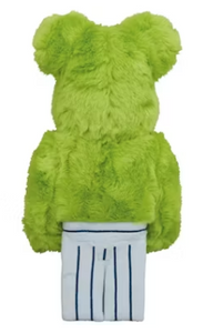 Bearbrick x Sesame Street Oscar the Grouch Costume Ver. 400%