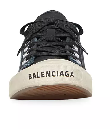 Balenciaga Paris Low Top Black White