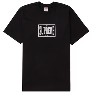 Supreme Warm Up Tee Black