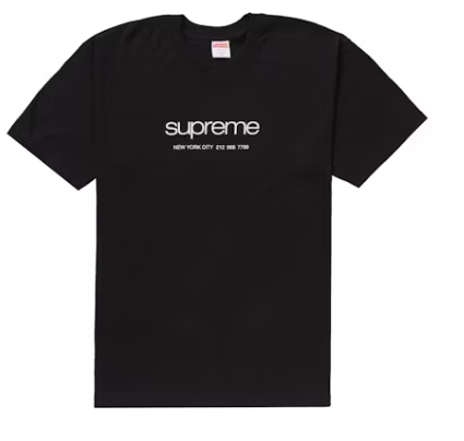 Supreme Shop Tee Black