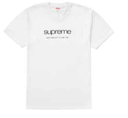 Supreme Shop Tee White