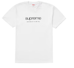 Supreme Shop Tee White