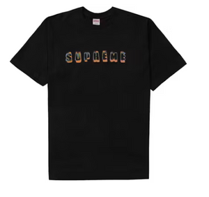 Supreme Stencil Tee Black