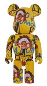 Bearbrick Andy Warhol x Jean-Michel Basquiat #3 1000%