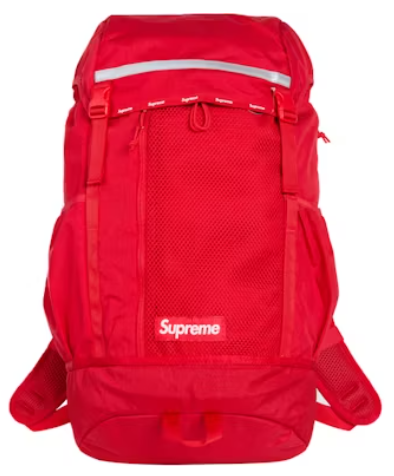 Supreme Logo Backpack (FW24) Red