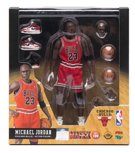 Medicom Toys MAFEX No.100 NBA Chicago Bulls Michael Jordan Figure