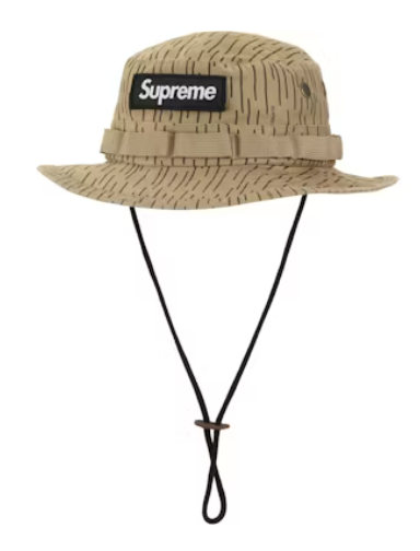 Supreme Military Boonie (FW24) Tan Raindrop