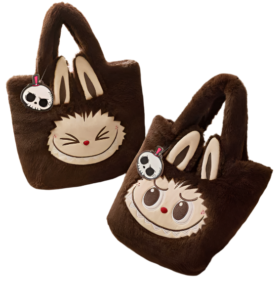 Classic Bag Series- LABUBU Reversible Plush Bag – shoegamemanila