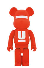 Load image into Gallery viewer, Bearbrick x UNDERCOVER Logo 1000% Red
