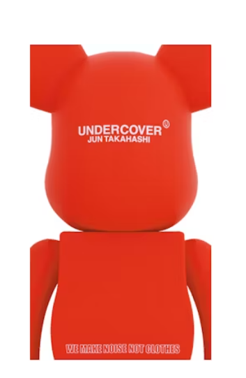 Bearbrick x UNDERCOVER Logo 1000% Red