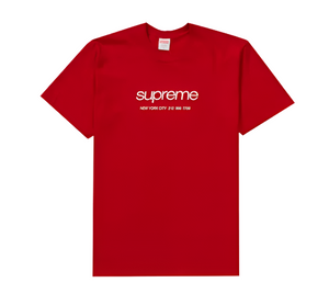 Supreme Shop Tee Red