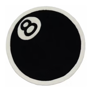 Stussy 8-Ball Rug Black/White