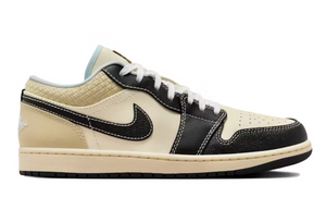 Jordan 1 Low SE Coconut Milk Black Muslin