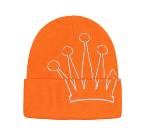 Stussy Cuff Beanie Crown Orange