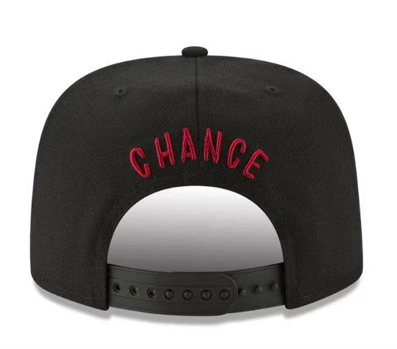 New era Chance The Rapper 3 Black & White Logo Adjustable Cap ...