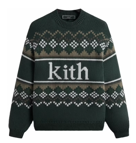 Kith Kithmas Fairisle Sweater Frond