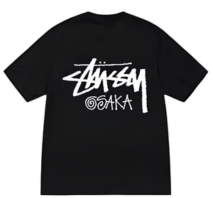 トップス BASIC STUSSY CREW BLACK XL Stussy Basic Crewneck Sweatshirt - Black / Grey | Flatspot