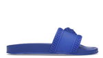 Load image into Gallery viewer, Versace Palazzo Slides Blue
