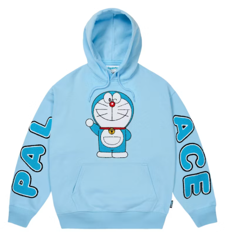 Palace Doraemon Hood Blue – shoegamemanila