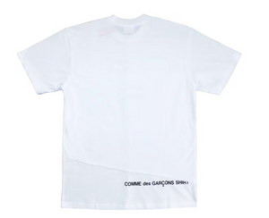 Supreme Comme des Garcons SHIRT Split Box Logo Tee White