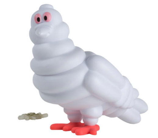 Kidrobot x Staple 7inch Vinyl Pigeon White