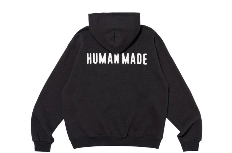 Human Made Zip-Up Hoodie 'Black'