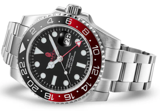 Bape A BATHING APE TYPE 2 BAPEX Watch Black / Red