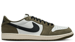 Load image into Gallery viewer, Jordan 1 Retro Low Medium Olive Summit White Sail Black
