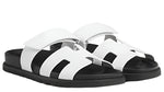 Load image into Gallery viewer, Hermes Chypre Sandal Blanc Calfskin Leather (Women&#39;s)
