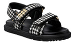 Load image into Gallery viewer, Dior Dioract Sandal White Black
