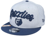 Load image into Gallery viewer, Memphis Grizzlies NBA 20 Draft New Era 9Fifty Heather Grey
