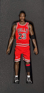 Load image into Gallery viewer, NBA Chicago Bulls Masterpiece Michael Jordan Collectible Figure #23 [Red Uniform Road Edition]
