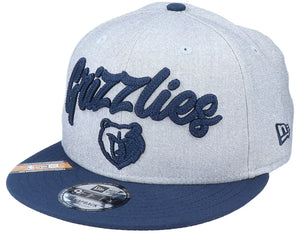Memphis Grizzlies NBA 20 Draft New Era 9Fifty Heather Grey