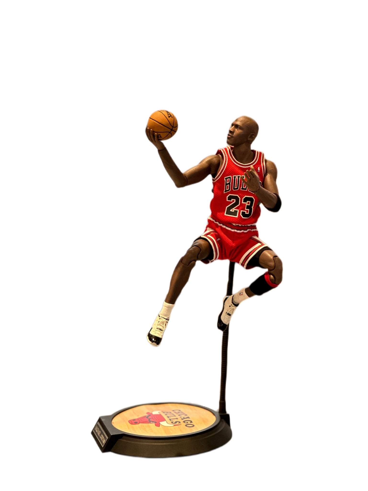 NBA Chicago Bulls Masterpiece Michael Jordan Collectible Figure #23 [Red Uniform Road Edition]