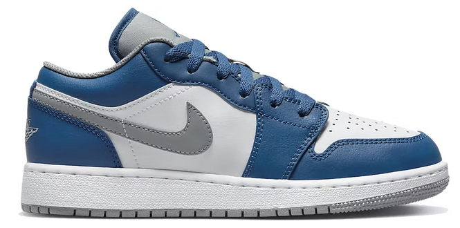 Jordan 1 Low True Blue (GS)