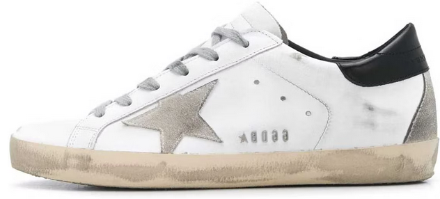 Golden Goose Super-Star White Black