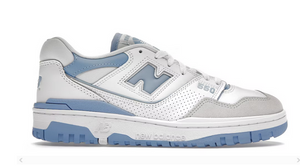 New Balance 550 White Blue Haze Rain Cloud