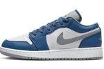 Load image into Gallery viewer, Jordan 1 Low True Blue (GS)
