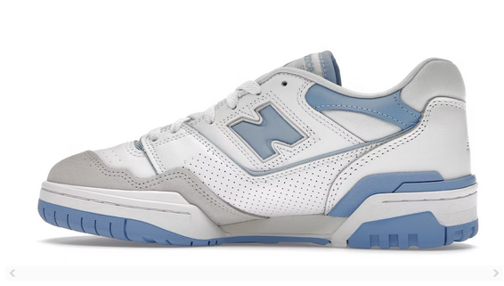 New Balance 550 White Blue Haze Rain Cloud