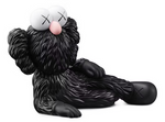 Load image into Gallery viewer, KAWS TIME OFF Vinyl Figure Black
