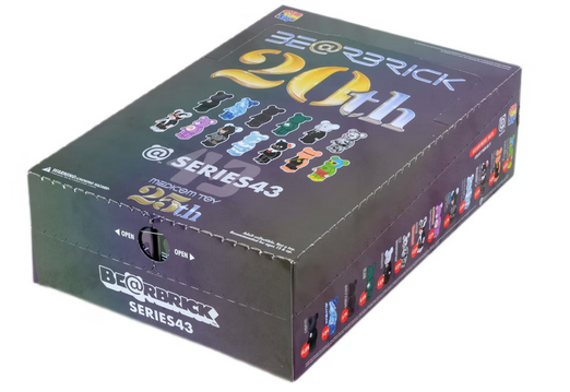 Bearbrick Series 43 Sealed Case 100% (24 Blind Boxes)