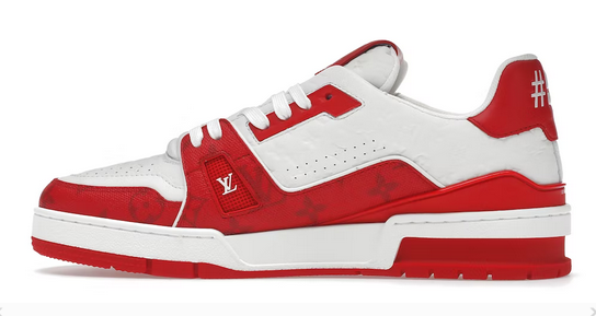 Louis Vuitton Trainer#54 Signature Red White