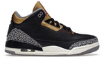 Load image into Gallery viewer, Jordan 3 Retro Black Cement Gold (W)
