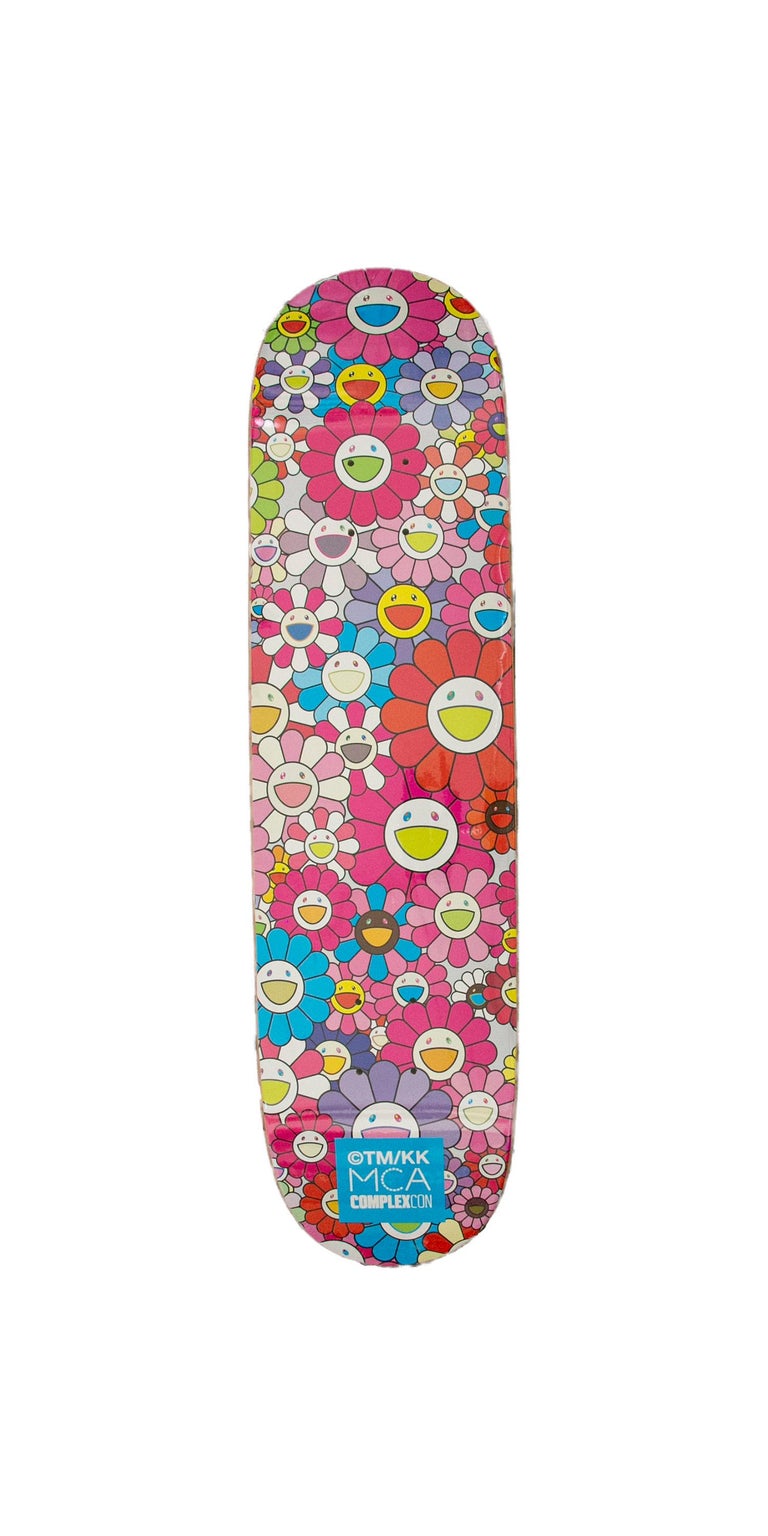 Takashi Murakami x Complexcon Deck - Pink Multi Flower 2017