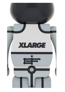 Bearbrick x XLARGE x David Flores 1000% Black