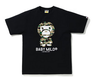 BAPE Sta Camo Baby Milo Tee Black/Yellow