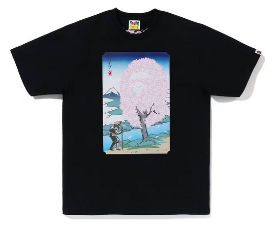 BAPE Sakura Tee (SS23) Black