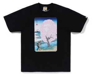 BAPE Sakura Tee (SS23) Black